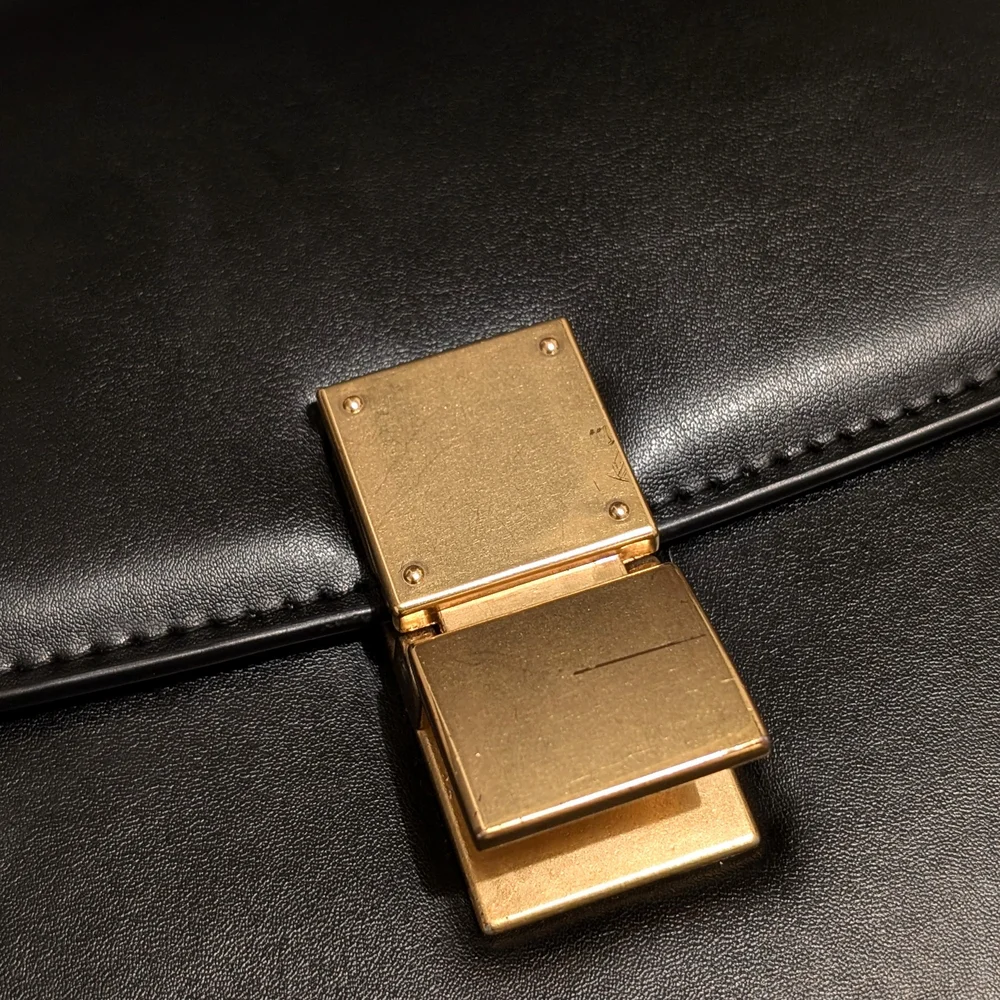 Classic Box Bag with Adjustable Strap - Picture 5 of 16